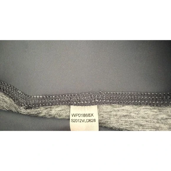 New Balance Gray Space Dye Athletic Leggings Flare Yoga Pants - Picture 4 of 7